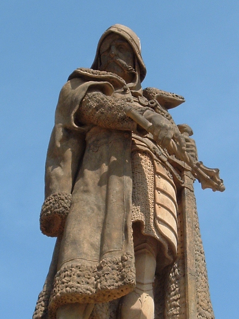 Statue av Jan Žižka i Tabor